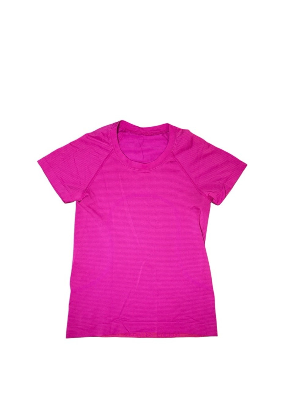 lululemon athletica Short Sleeve Crew - Fuchsia Pink